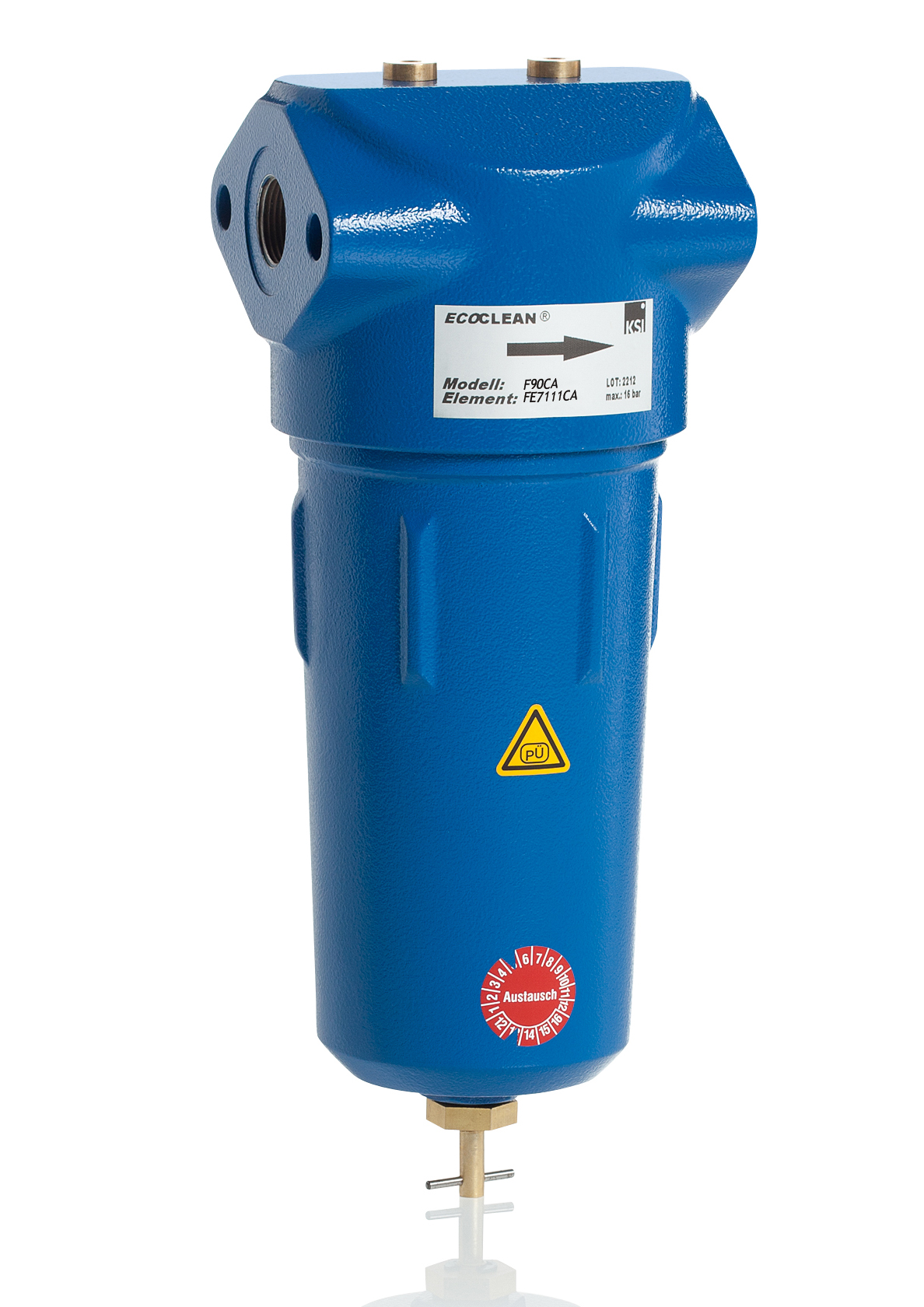 Aktivkohlefilter GTF190 CA G3 Durchfluss 1900 m³/h