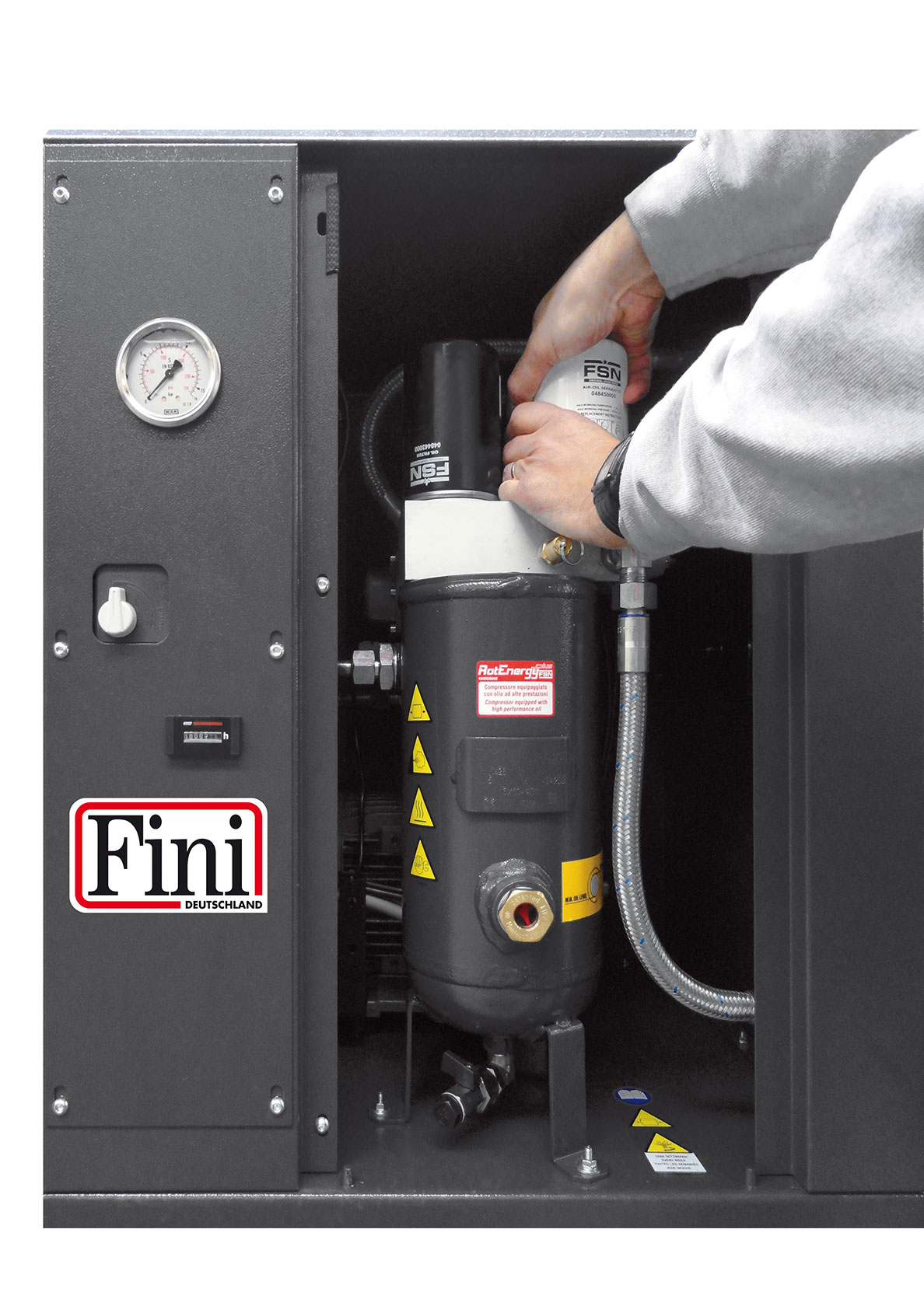 Fini Schraubenkompressor MICRO SE 4.0-08-200 (IE3)