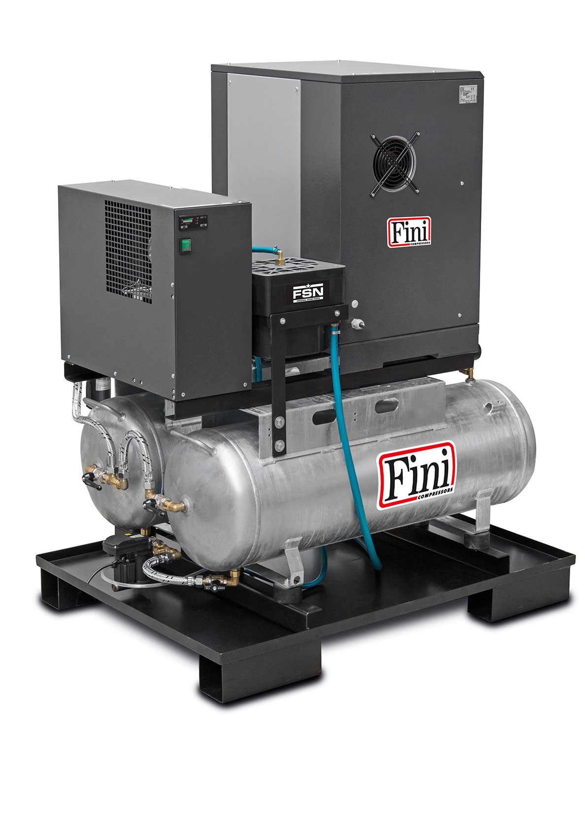Fini Schraubenkompressor DUO-MICRO SE 4.0-10 2x100 KK